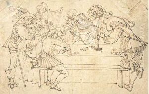 Le Brelan by Jean Le Clerc