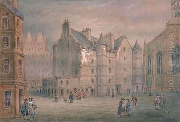 The Tolbooth, Edinburgh, Heart Of Midlothian - view 1