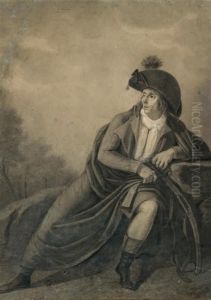 Etude D'homme Assis by Hilaire Le Dru