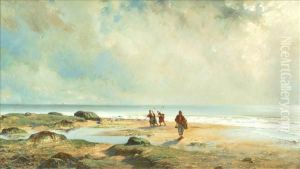 Gatherers On The Beach Gatherers On The Beach