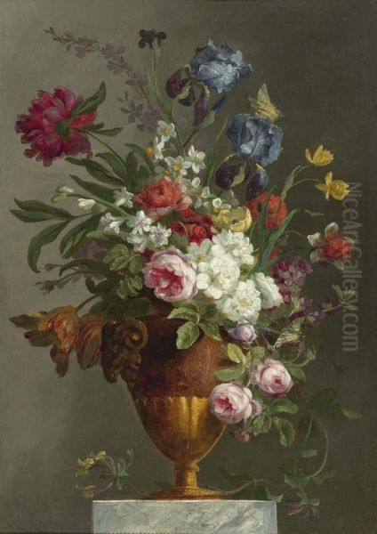 Flowers In A Vase. - view 1
