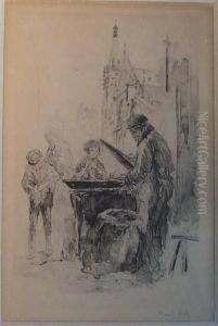 Le Marchand De Marron by Henri Hirne, Dit Le Riche