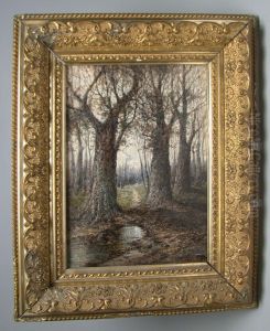Forest Stream by H. Le Roi