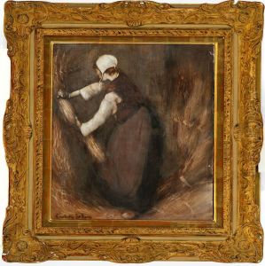 A Woman With Sheaf by Constantin Le Roux