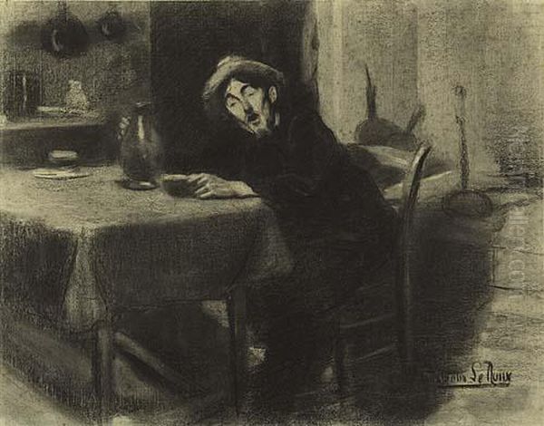 Homme Dans Un Cafe>. - view 1