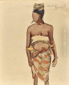 Femme De Mananze by Maurice Le Scouezec