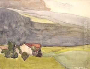 Vue Sur Le Jura by Maurice Le Scouezec