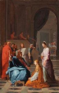 Christus Im Hause Von Maria Und Martha