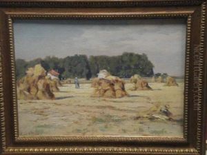 Paysages Aux Meules De Foins