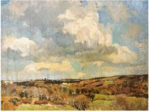 West Country Landscape by Benjamin Eastlake Leader