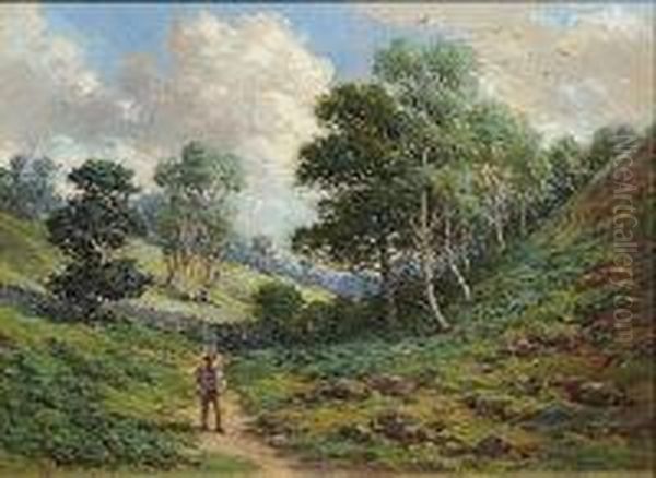 Gentleman On A Valley Path - view 1