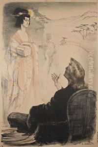 La Princesse Jaune by Charles Leandre