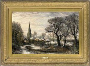 Winter In Walgrave by Charles Leaver