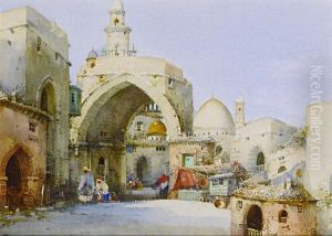 Middle Eastern Street Scenes by Noel Harry Leaver