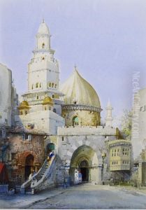 An Old Courtyard, Tangiers