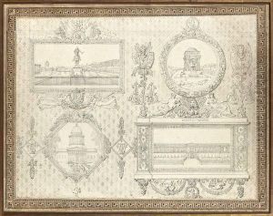 Les Monuments De Paris by Hippolyte Lebas
