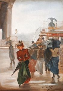 Elegante Sous La Pluie
