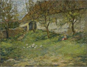 Landscape by Otakar Lebeda
