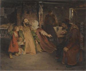 Ivan The Terrible by Klavdiy Vasilievich Lebedev