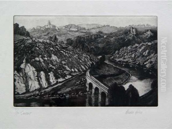 Lesruines De Crozant - view 1