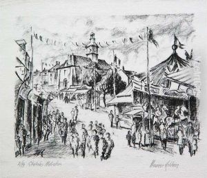 fete A Chatelus Malvaleix by Maurice Leblanc