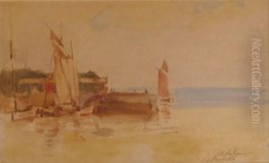 Le Port De La Rochelle by Albert Lebourg