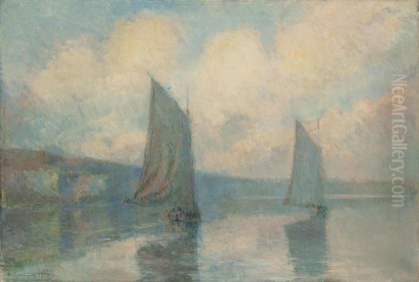 Voiliers Sur La Seine - view 1