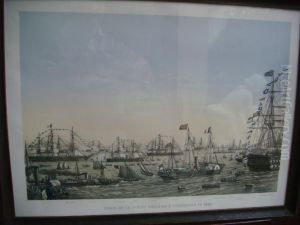Visite De La Flotte Anglaise A Cherbourg En 1865