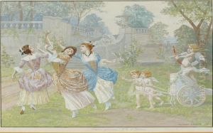 La Fuite Devant L'amour by Marcel Lebrun