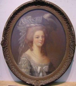 Portrait Of Marie Antoinette by Marie Lebrun