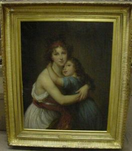 Self Portrait With Child by Marie Lebrun