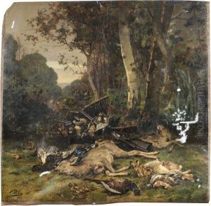 Trophee De Chasse by Victor Leclaire