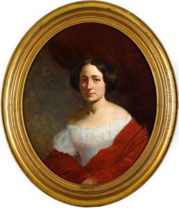 Portrait Of Lydia Sprague by Thomas Leclear