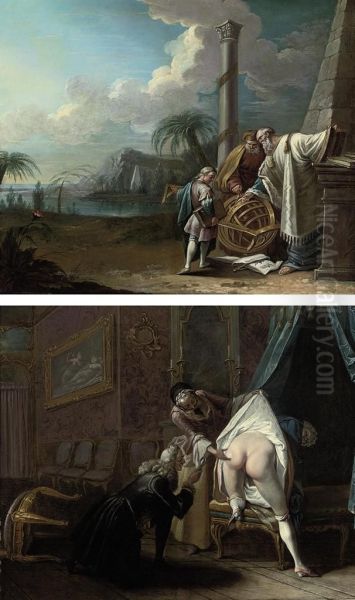 A River Landscape With Three Mathematicians - view 1