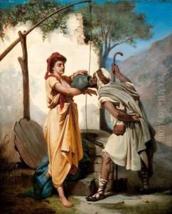 Bedouin Au Puits by Jules Leclerc
