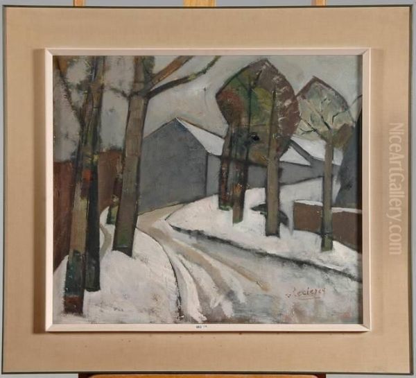 Village Sous La Neige - view 1