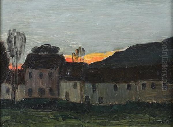 Villageat Sunset - view 1