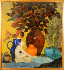 Nature Morte. by Emile Lecomte