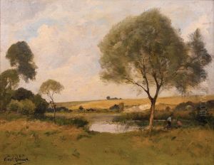 L'etang by Paul Lecomte