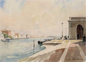 Venise by Paul Emile Lecomte