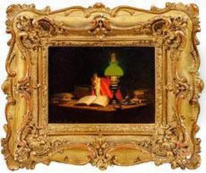 Lesestunde by Victor Lecomte