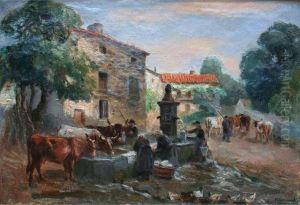 La Fontaine De Gressigny A Orcine