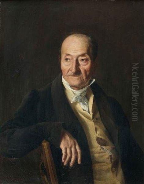 Portrait D'homme Au Gilet Jaune - view 1