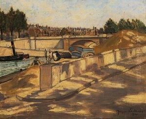 Paris, Le Pont Du Carrousel by Jacques Lederer