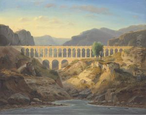 An Algerian Aqueduct, Possibly In The Aures Mountains