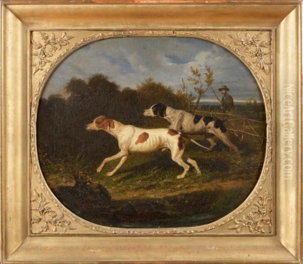 Deux Chiens D'arret - view 1