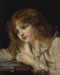 Property Of A Private Collector, New York
The Young Mathematician by Jeanne-Philiberte Ledoux