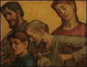 A) Le Vieillard Et Les Siens by Ozias Leduc
