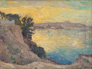 Vue De Martigues by Paul Leduc