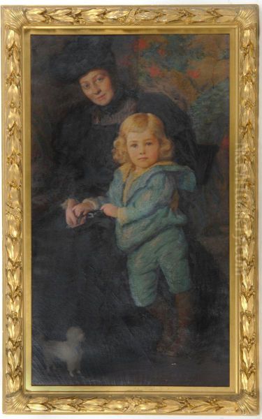 Portrait Of Maud M. Pond And Roger V. Pond - view 1